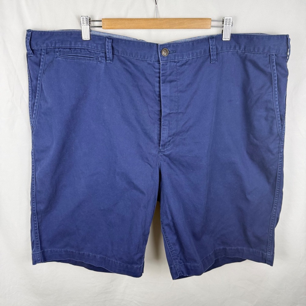 Polo Ralph Lauren Classic Fit Men's Navy Blue Chino Shorts 46 Preppy Coastal